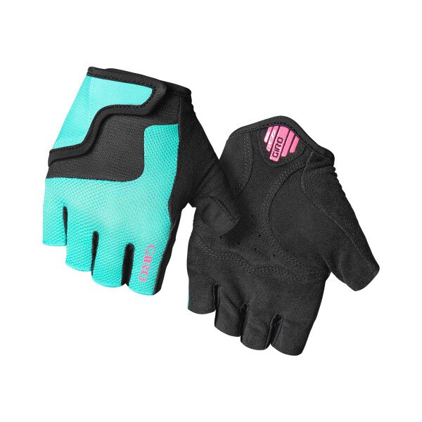 Giro Bravo Jr Glove Kids' in Screaming Teal and Neon Pink